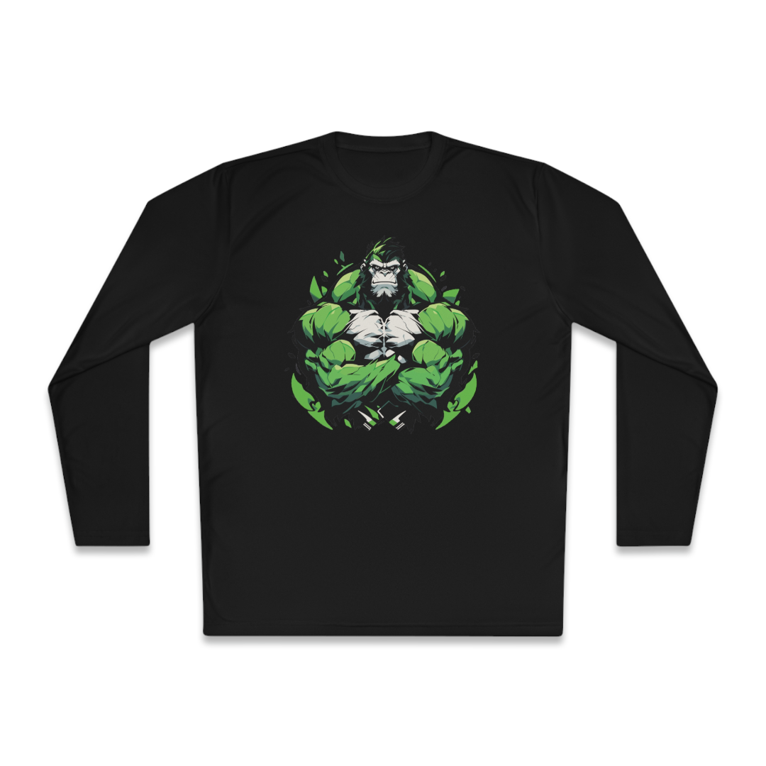 100%纯棉长袖T恤 | Mascot-Ape-011 