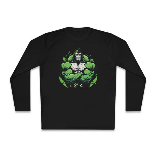 100% Cotton Long Sleeve Tee | Mascot-Ape-011