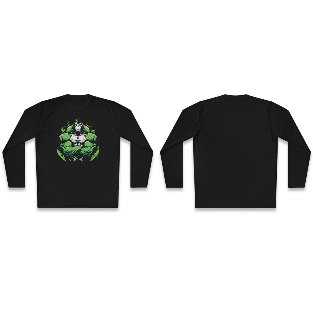 100%纯棉长袖T恤 | Mascot-Ape-011 