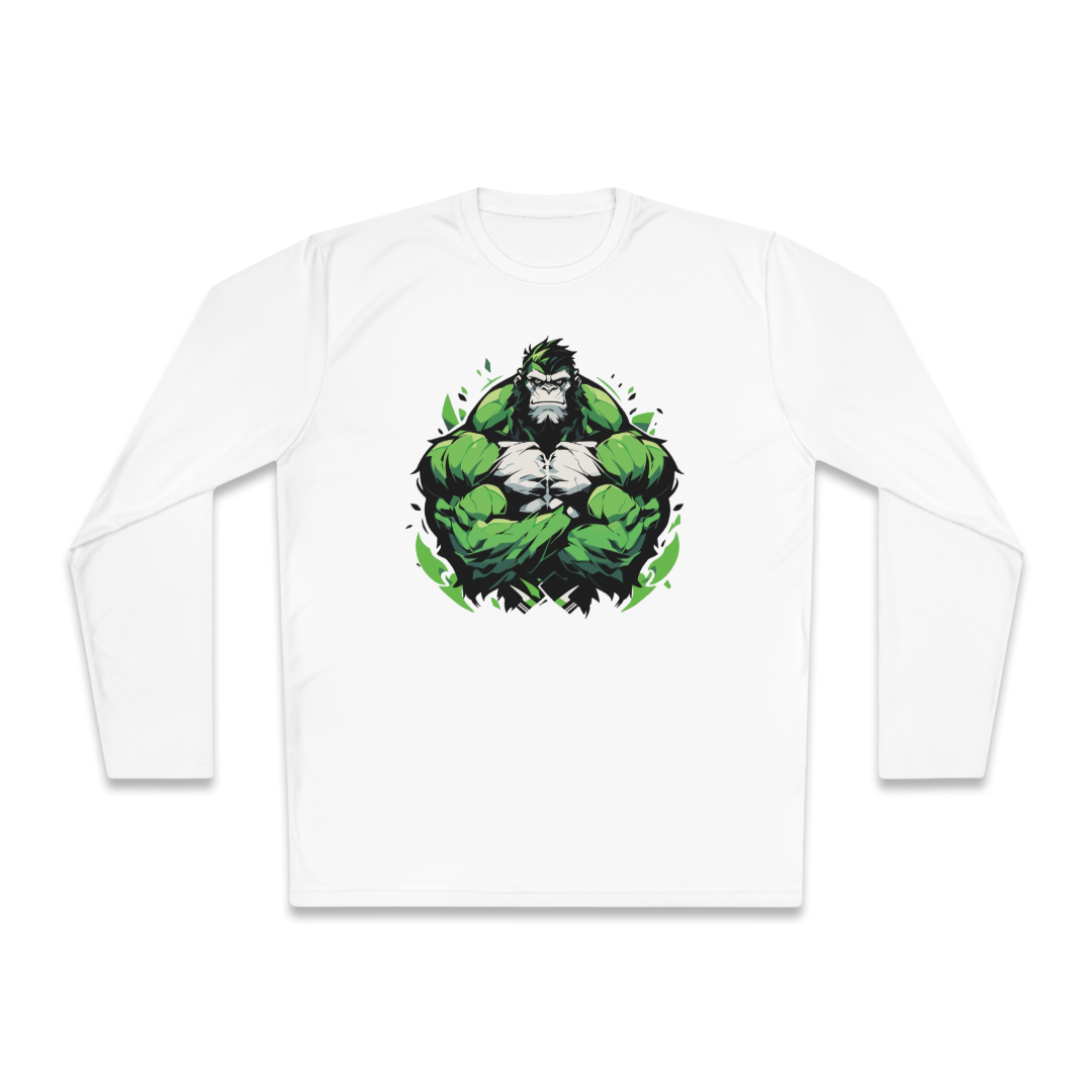 100% Cotton Long Sleeve Tee | Mascot-Ape-011