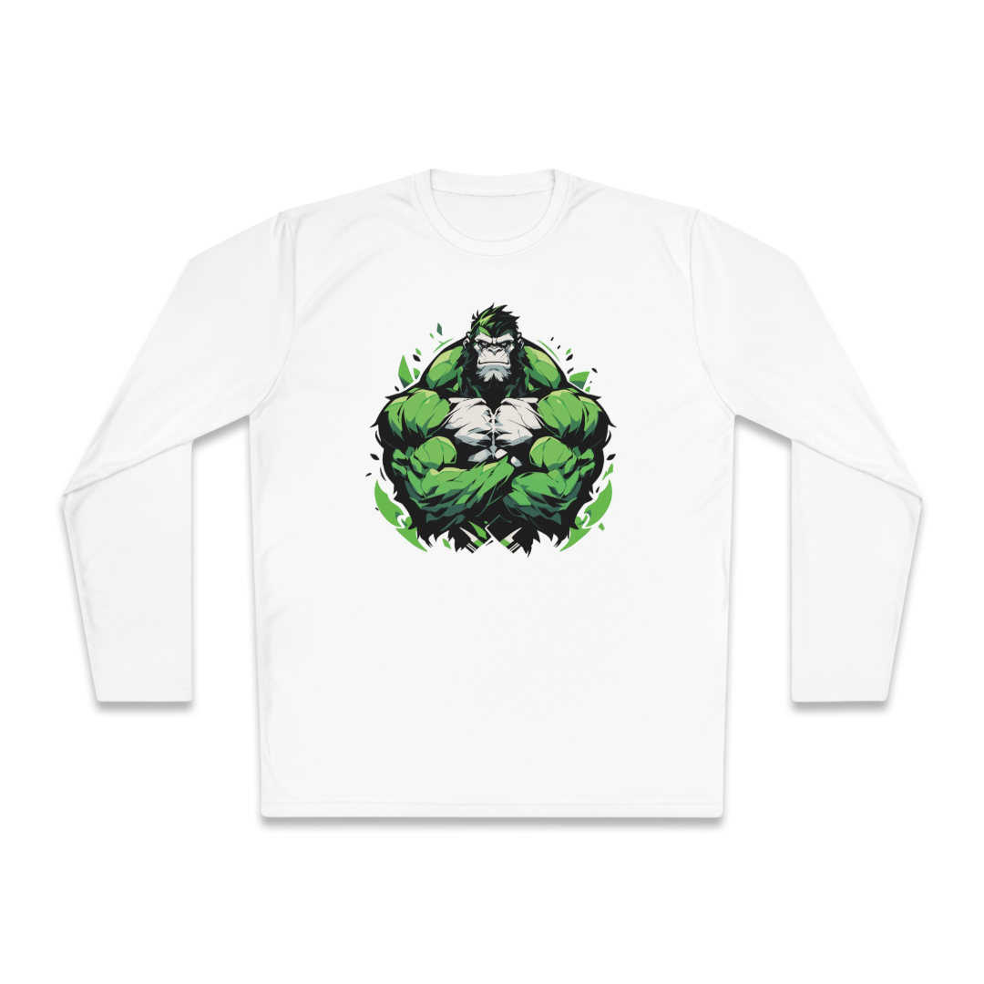 100%纯棉长袖T恤 | Mascot-Ape-011 