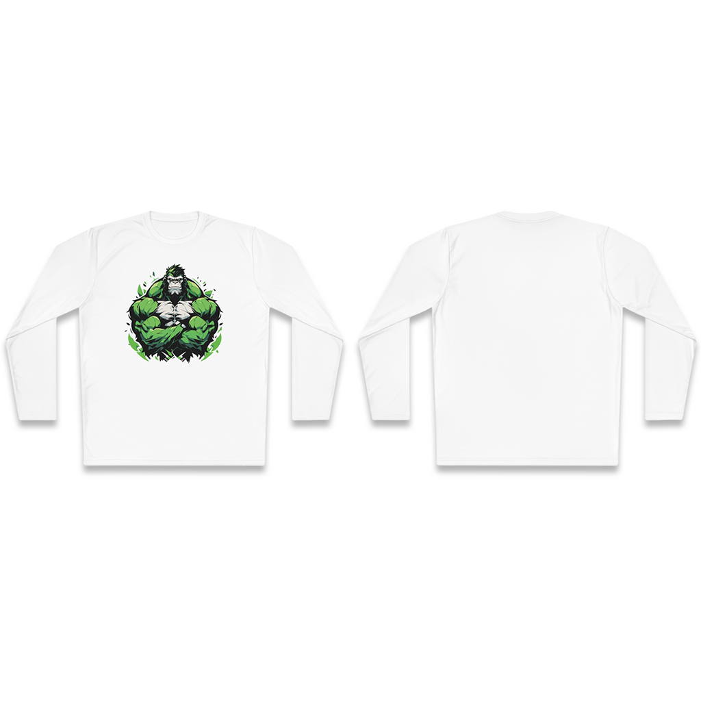 100%纯棉长袖T恤 | Mascot-Ape-011 