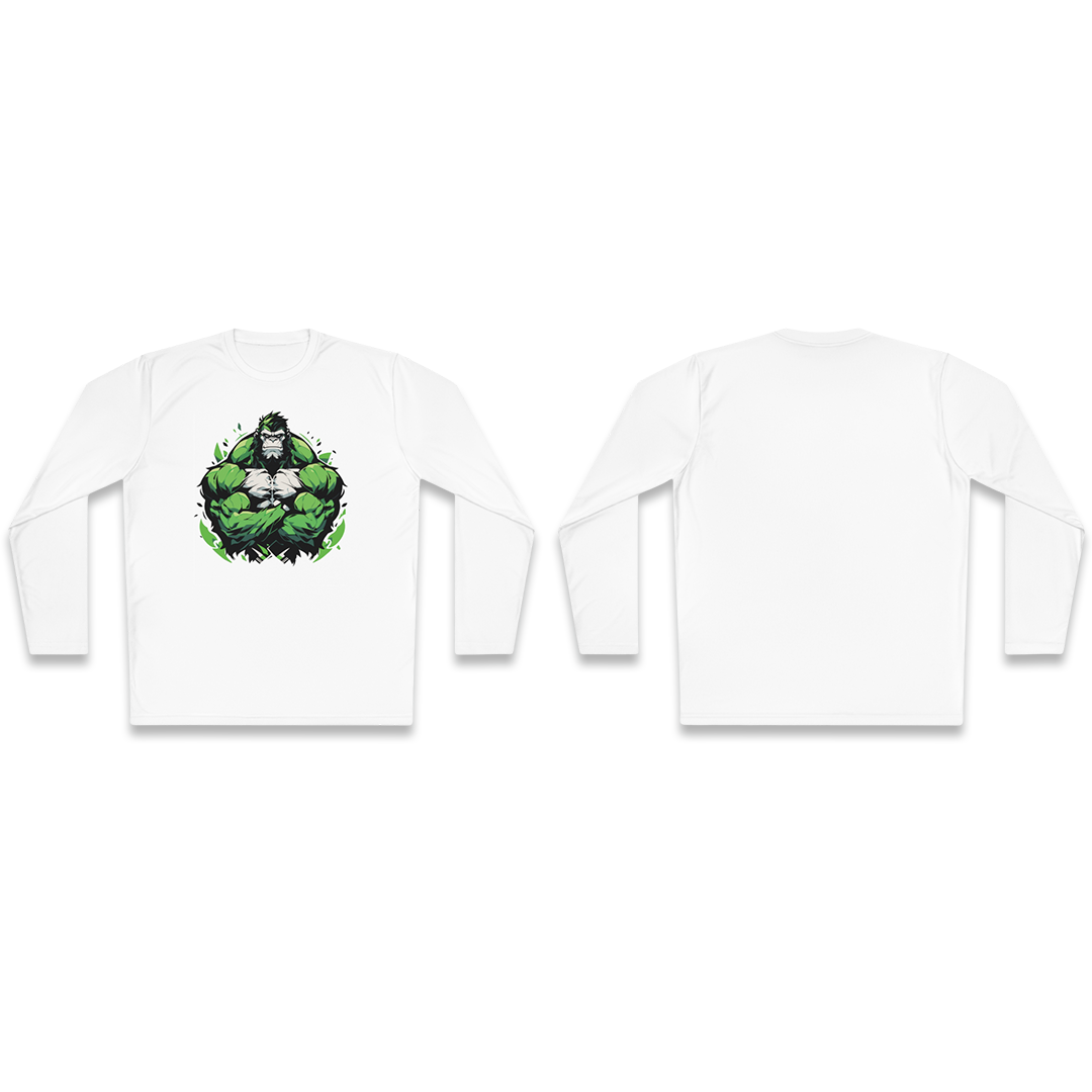 100%纯棉长袖T恤 | Mascot-Ape-011 