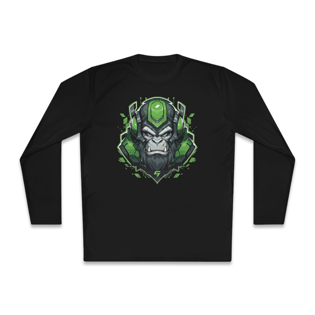 100%纯棉长袖T恤 | Mascot-Ape-012 