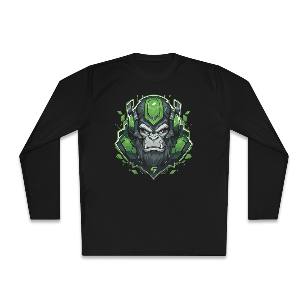 100%纯棉长袖T恤 | Mascot-Ape-012 