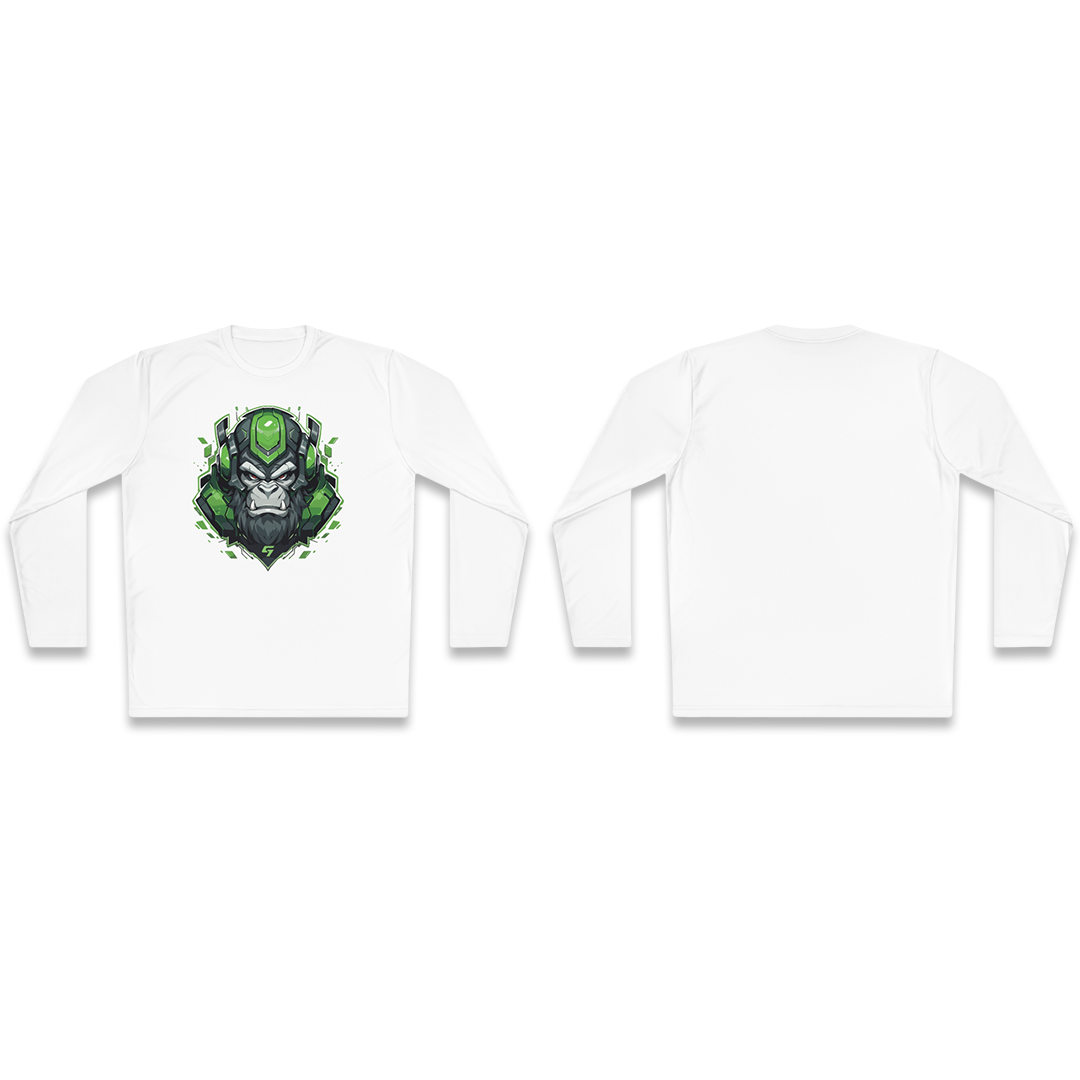 100%纯棉长袖T恤 | Mascot-Ape-012 