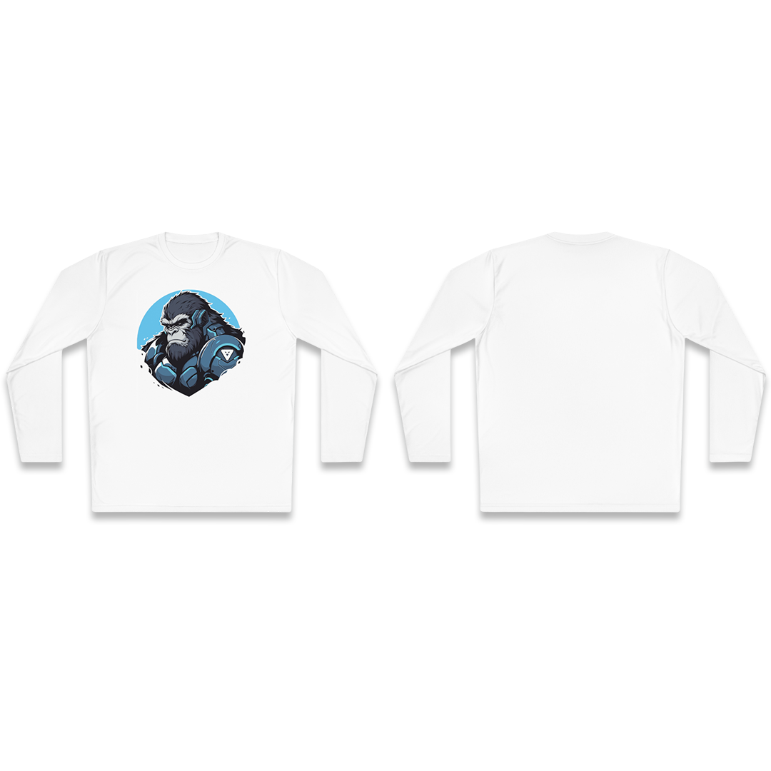 100% Cotton Long Sleeve Tee | Mascot-Ape-014