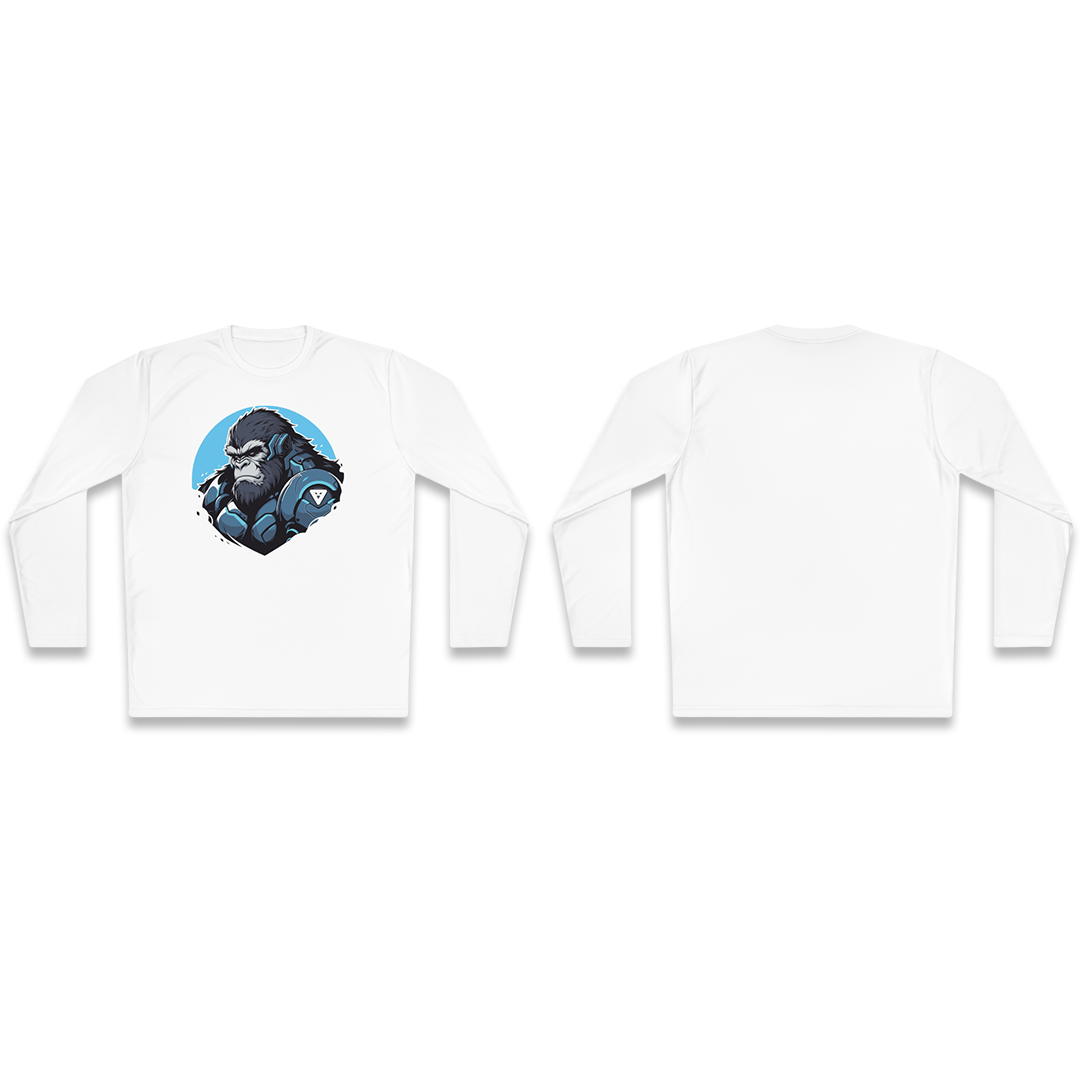 100%纯棉长袖T恤 | Mascot-Ape-014 