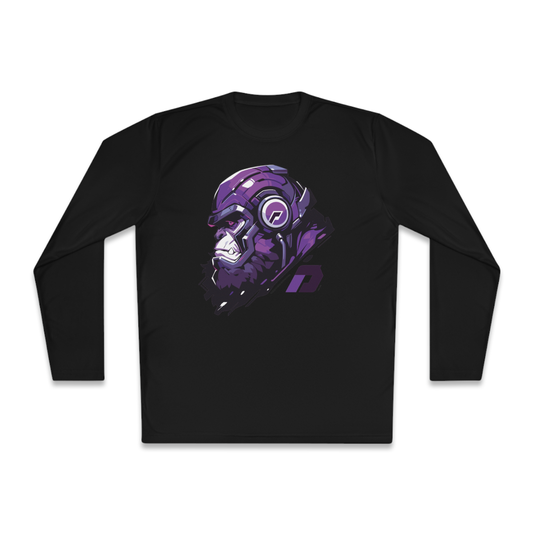 100%纯棉长袖T恤 | Mascot-Ape-015 