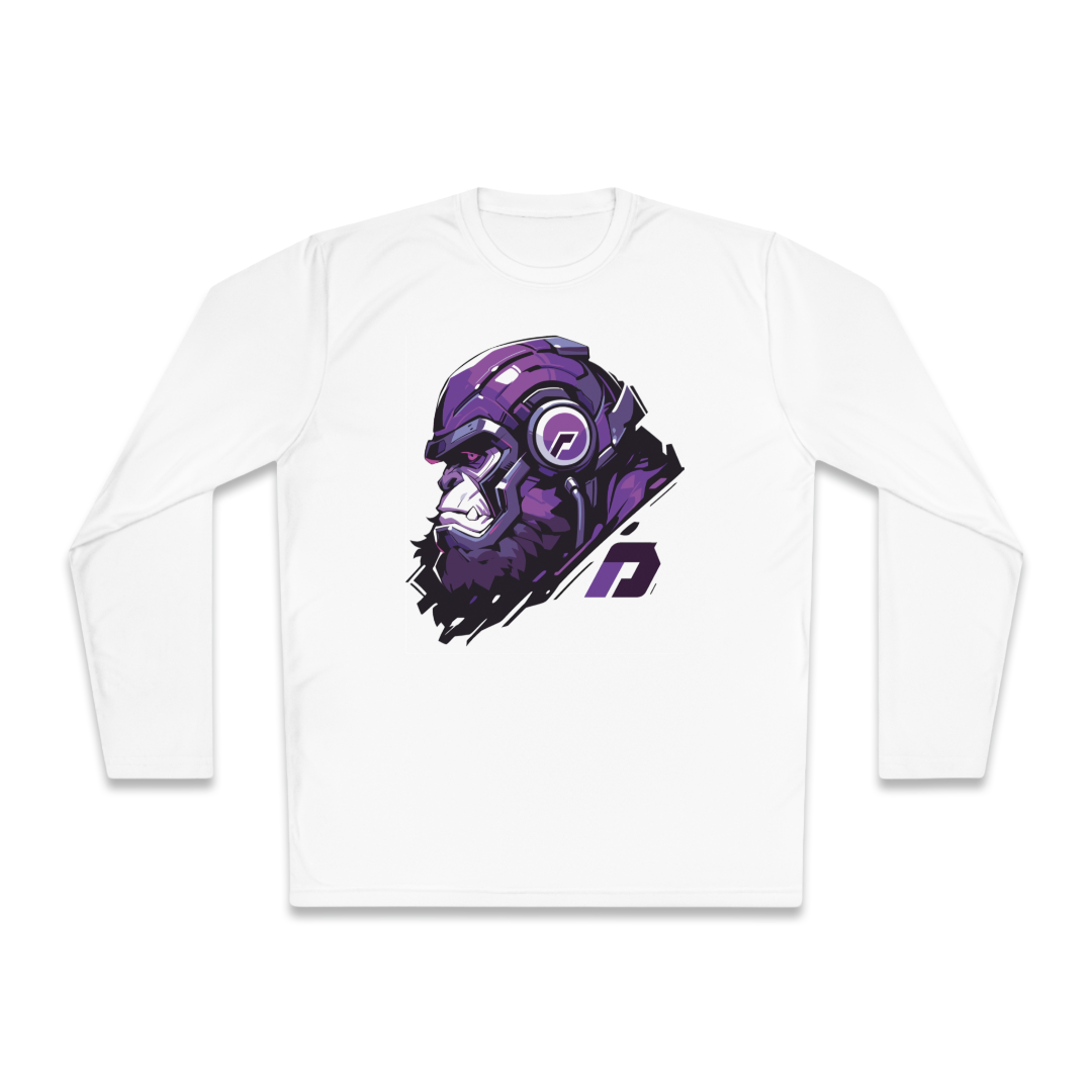 100%纯棉长袖T恤 | Mascot-Ape-015 