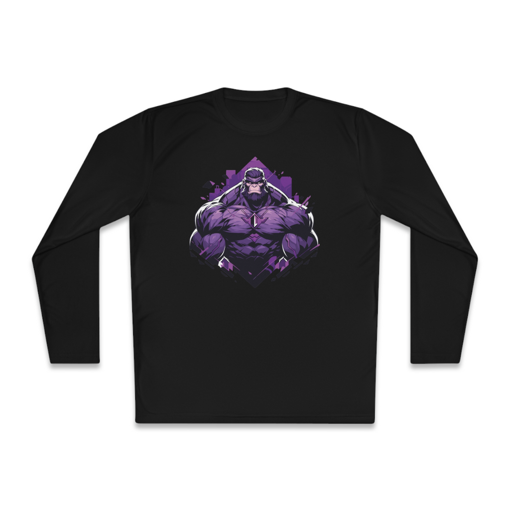 100%纯棉长袖T恤 | Mascot-Ape-016 