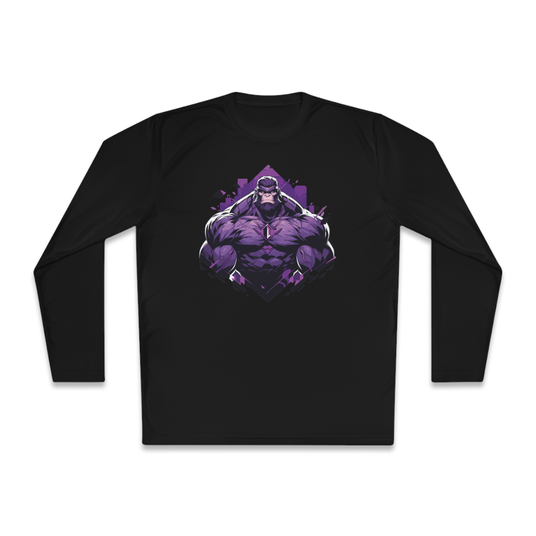 100%纯棉长袖T恤 | Mascot-Ape-016 