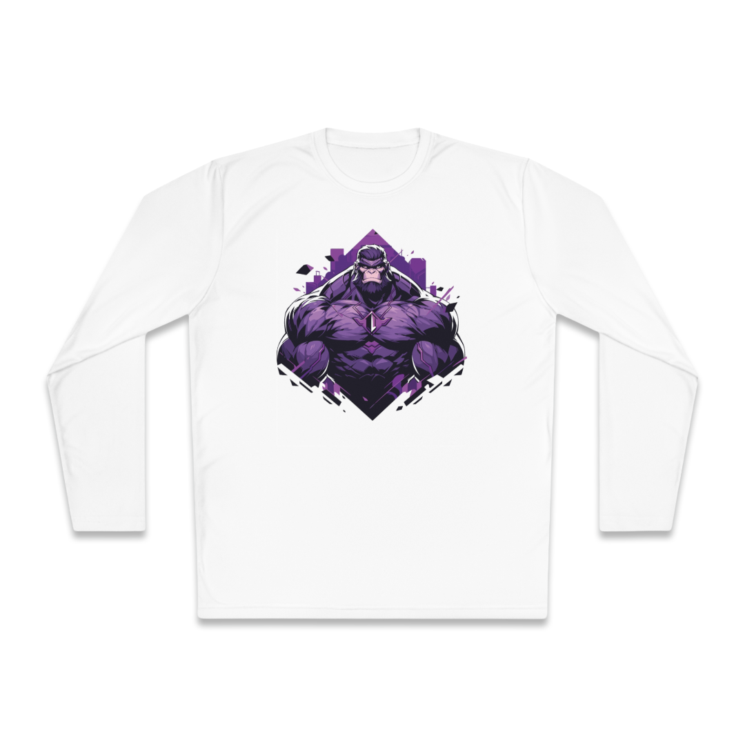 100%纯棉长袖T恤 | Mascot-Ape-016 