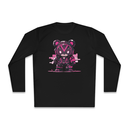 100% Cotton Long Sleeve Tee | Mascot-Bear-002