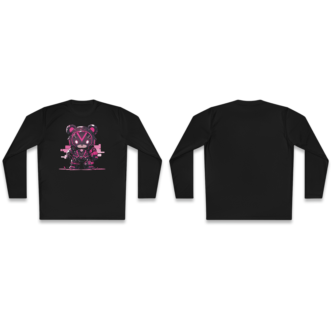 100%纯棉长袖T恤 | Mascot-Bear-002 