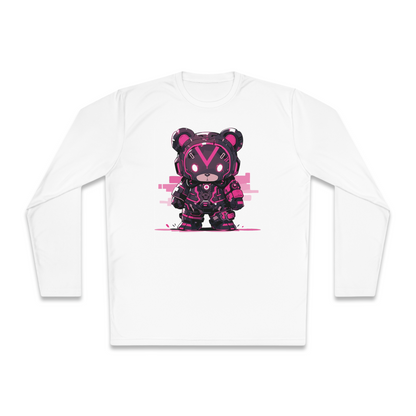 100% Cotton Long Sleeve Tee | Mascot-Bear-002