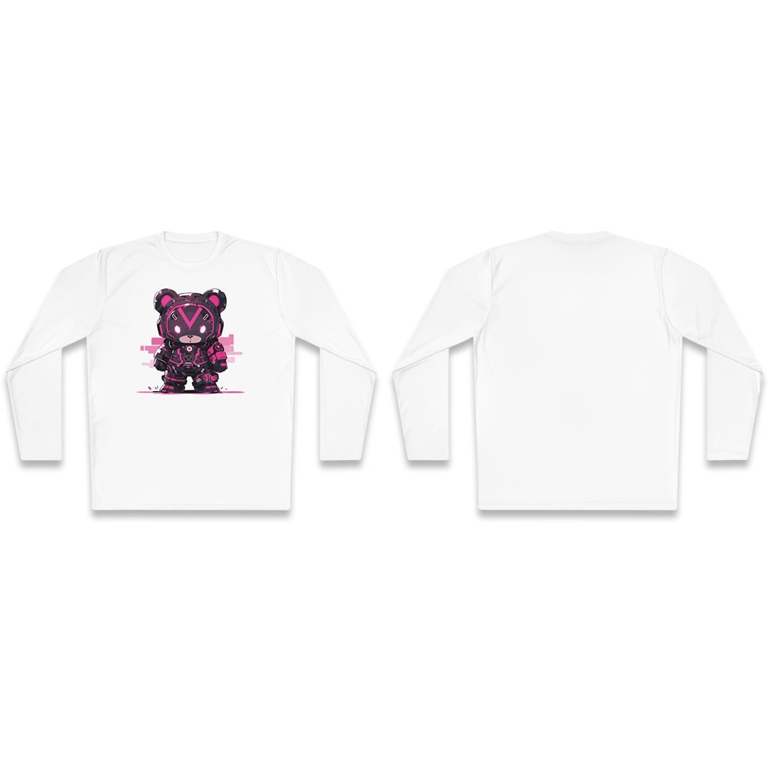 100%纯棉长袖T恤 | Mascot-Bear-002 