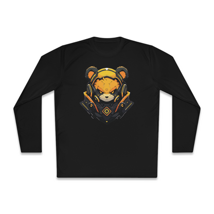 100% Cotton Long Sleeve Tee | Mascot-Bear-003