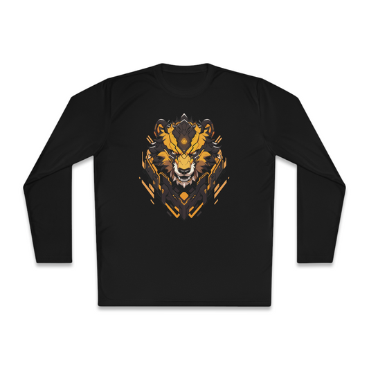 100% Cotton Long Sleeve Tee | Mascot-Bear-004