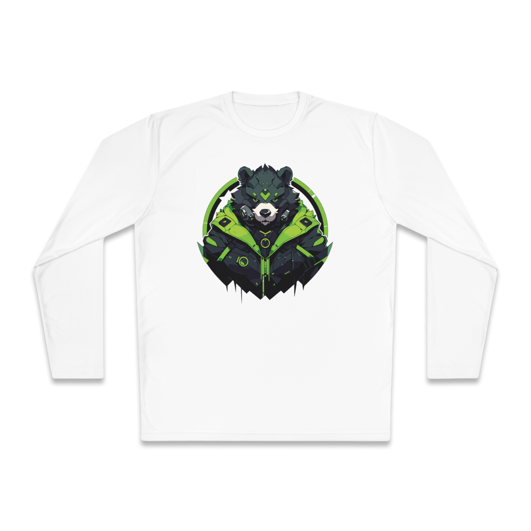 100%纯棉长袖T恤 | Mascot-Bear-005 