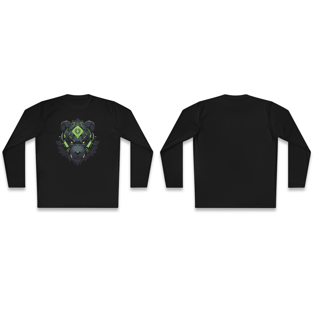100%纯棉长袖T恤 | Mascot-Bear-006 