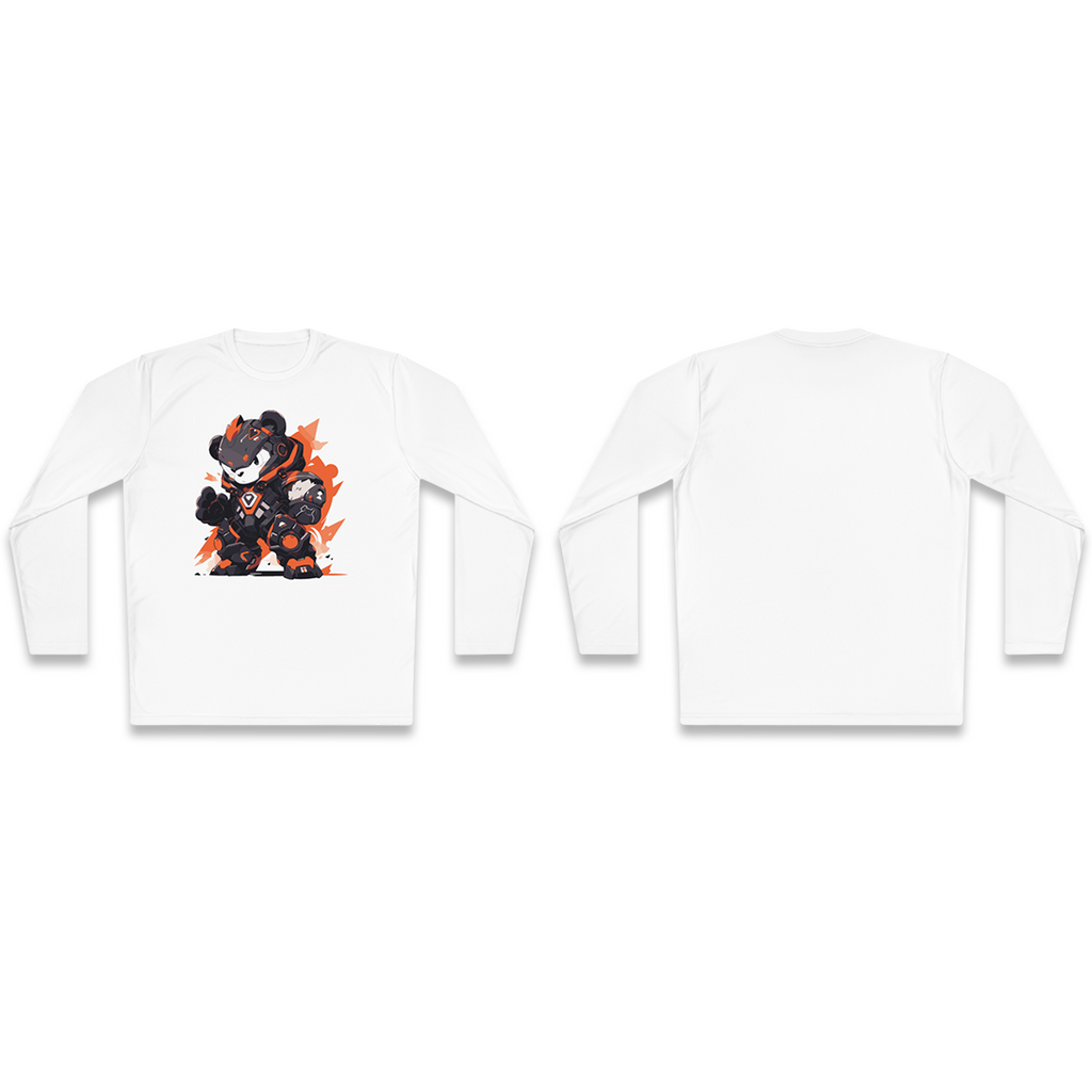 100%纯棉长袖T恤 | Mascot-Bear-007 