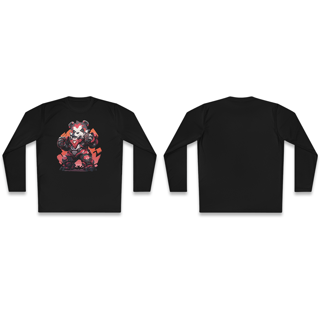 100%纯棉长袖T恤 | Mascot-Bear-008 