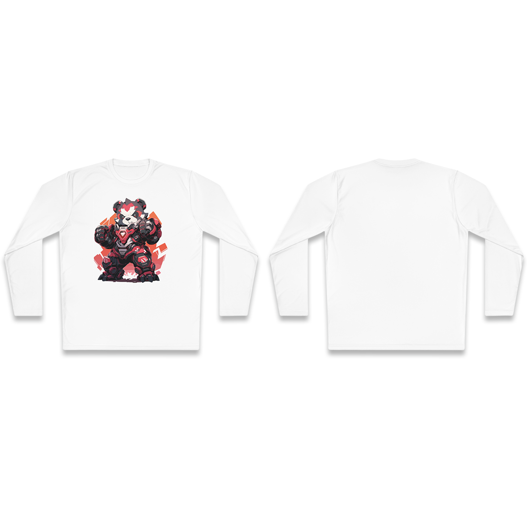 100%纯棉长袖T恤 | Mascot-Bear-008 