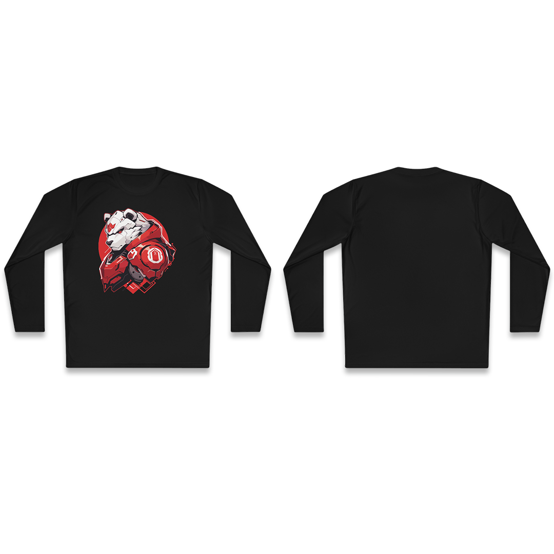 100%纯棉长袖T恤 | Mascot-Bear-009 