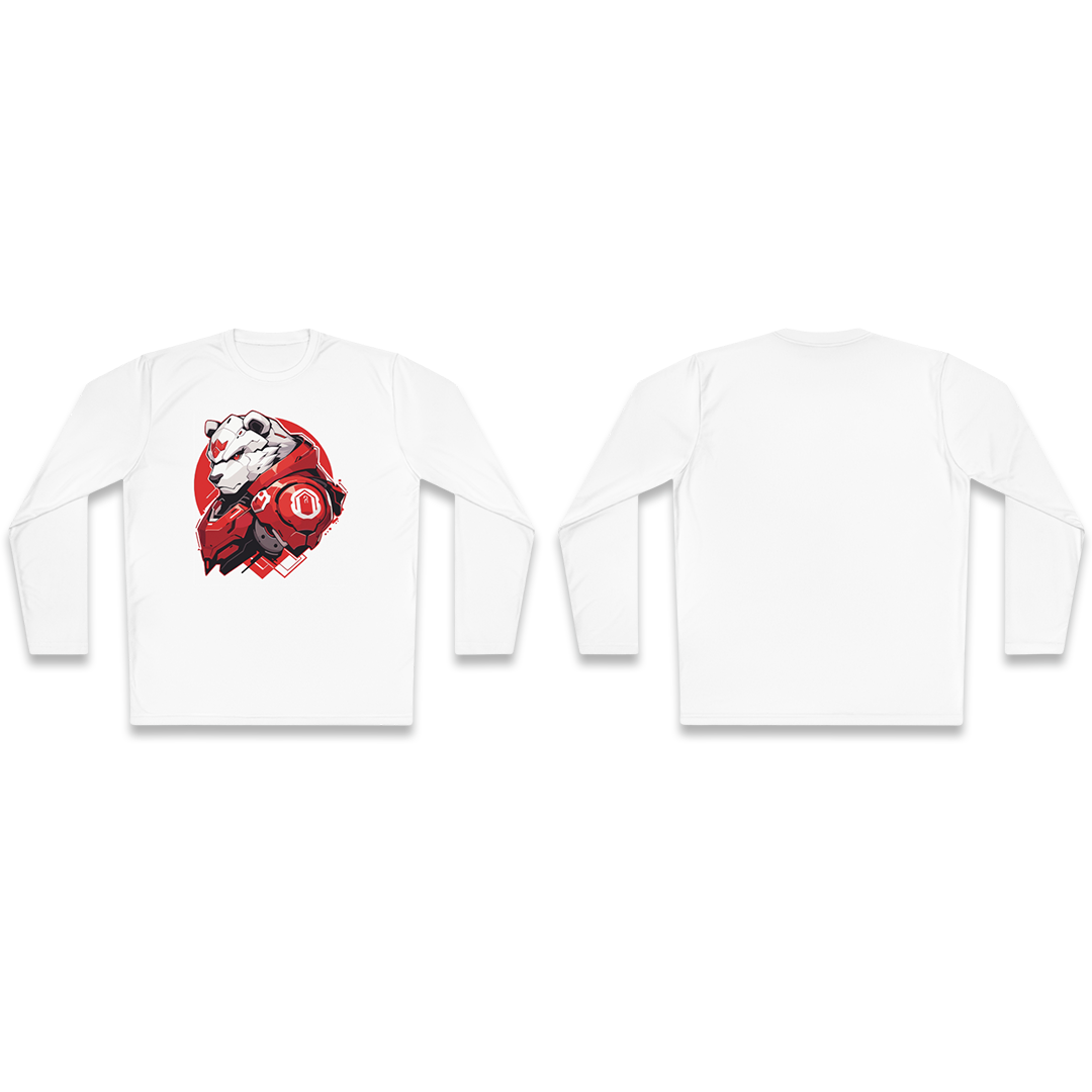 100%纯棉长袖T恤 | Mascot-Bear-009 