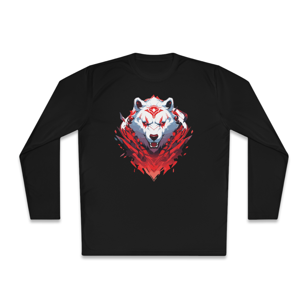 100%纯棉长袖T恤 | Mascot-Bear-010 