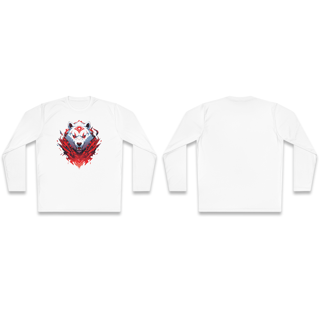 100%纯棉长袖T恤 | Mascot-Bear-010 