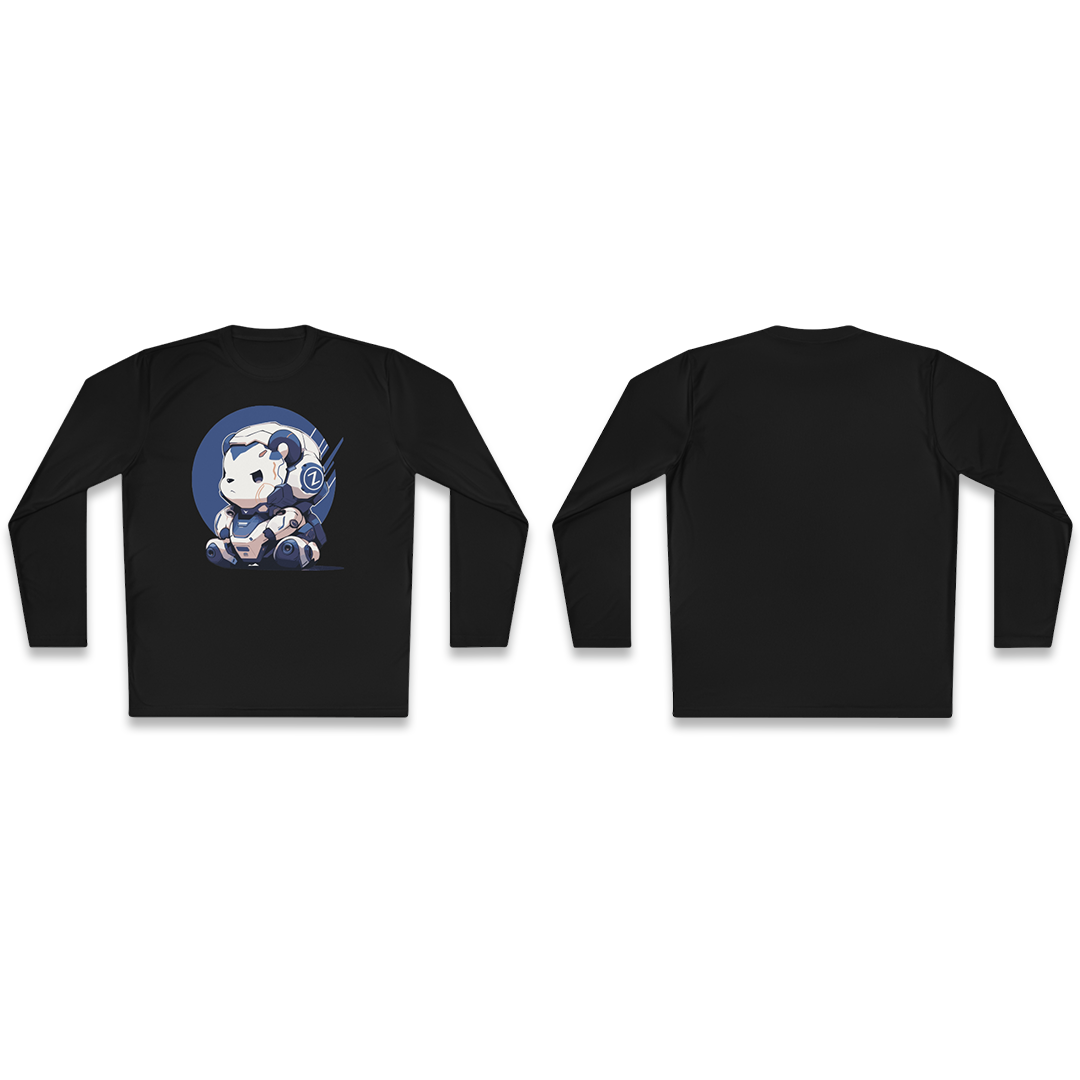 100%纯棉长袖T恤 | Mascot-Bear-013 