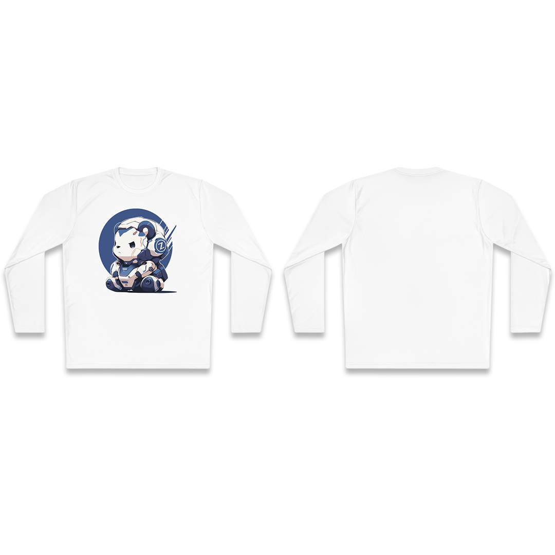 100%纯棉长袖T恤 | Mascot-Bear-013 