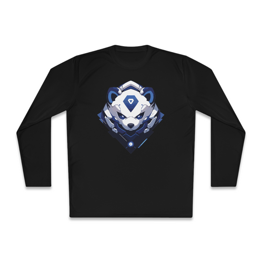 100% Cotton Long Sleeve Tee | Mascot-Bear-014