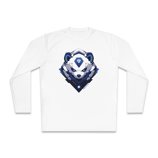 100% Cotton Long Sleeve Tee | Mascot-Bear-014