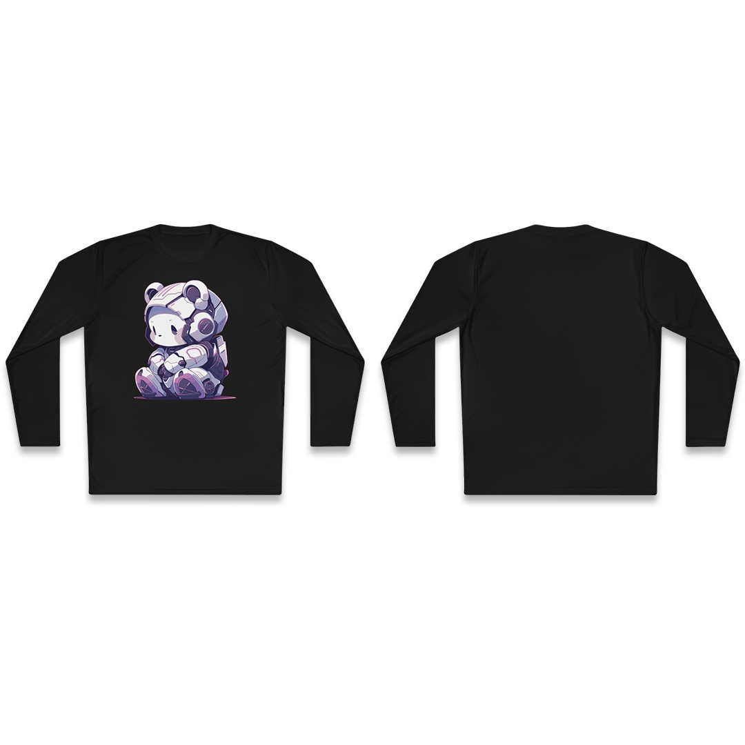 100%纯棉长袖T恤 | Mascot-Bear-016 