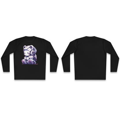 100% Cotton Long Sleeve Tee | Mascot-Bear-016