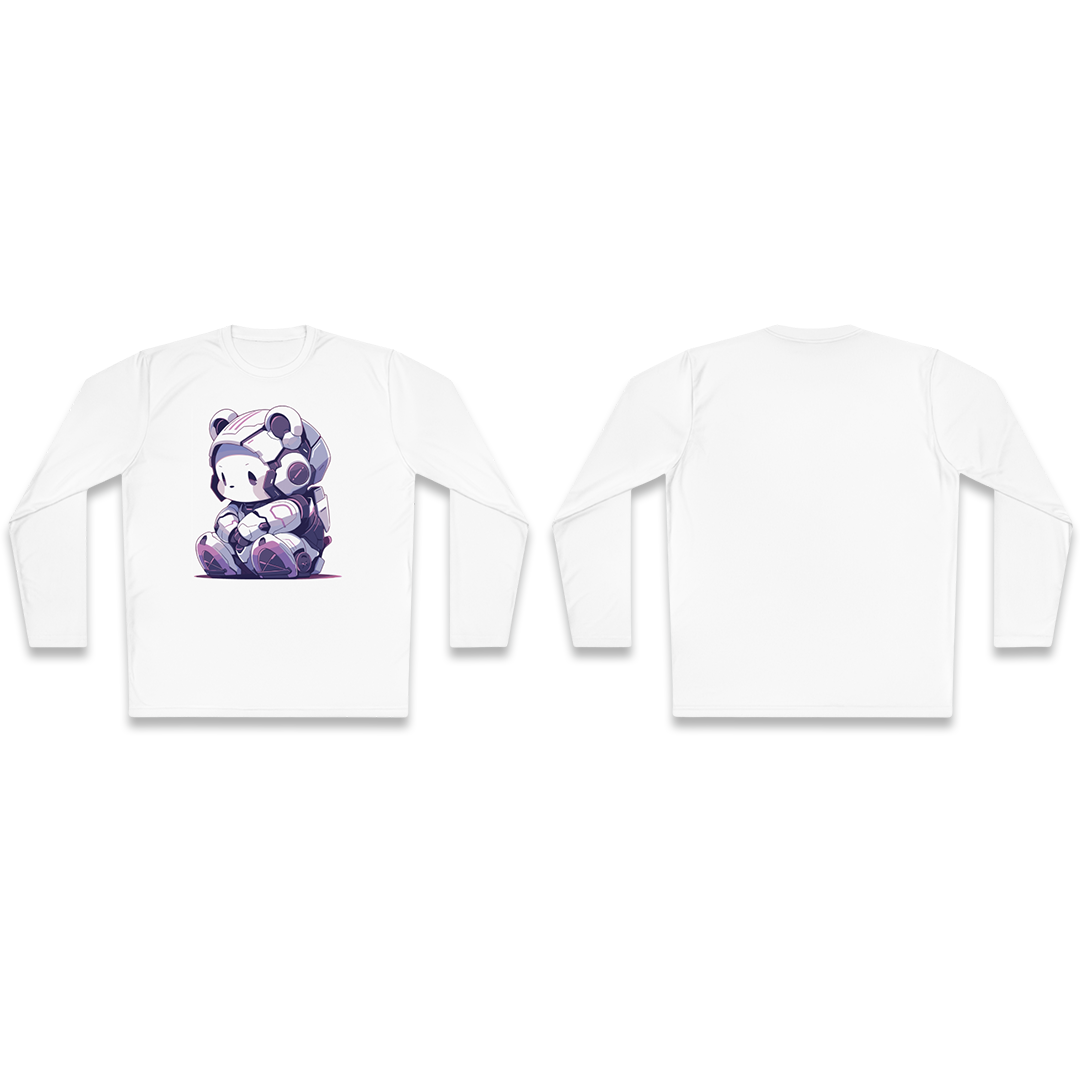 100%纯棉长袖T恤 | Mascot-Bear-016 