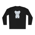 100% Cotton Long Sleeve Tee | Minimalism-Bear-001