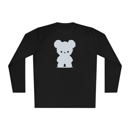 100% Cotton Long Sleeve Tee | Minimalism-Bear-001