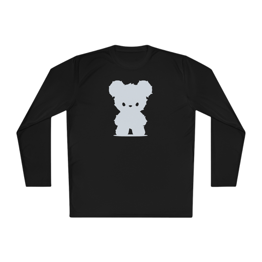 100% Cotton Long Sleeve Tee | Minimalism-Bear-001