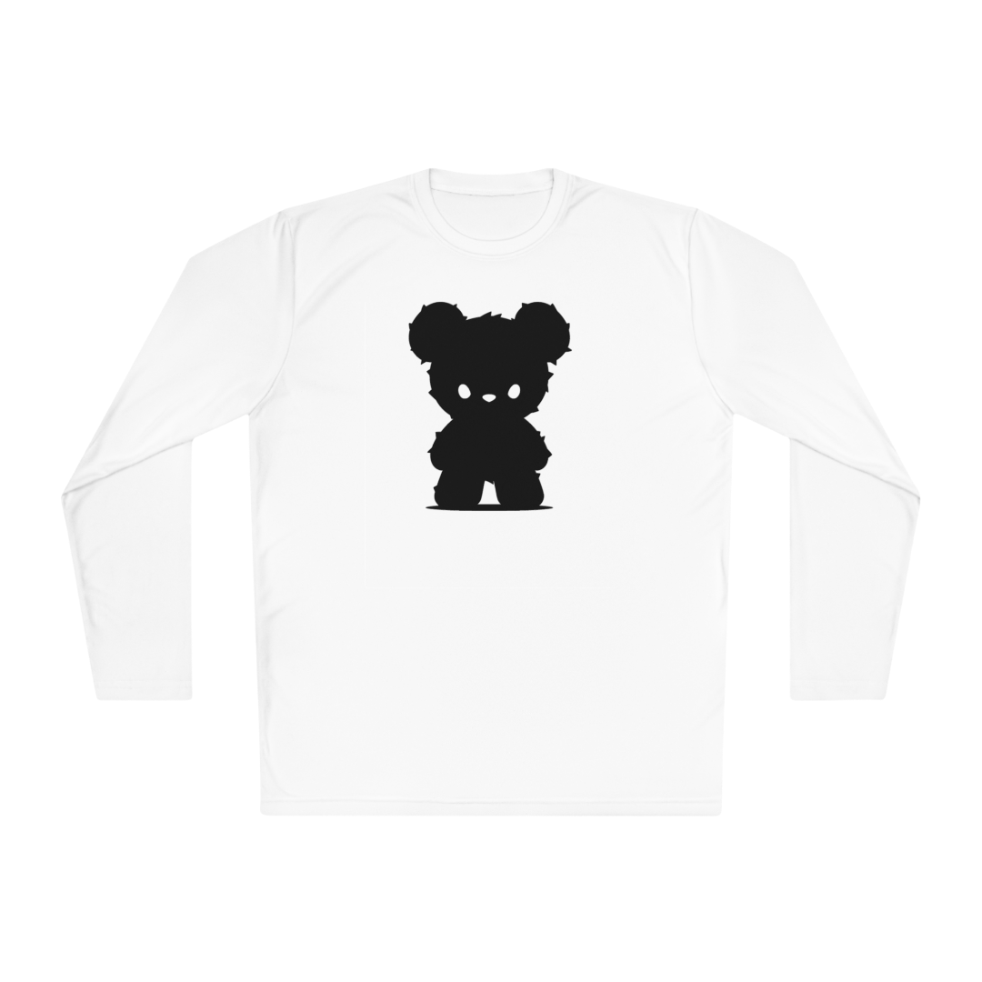 100% Cotton Long Sleeve Tee | Minimalism-Bear-001