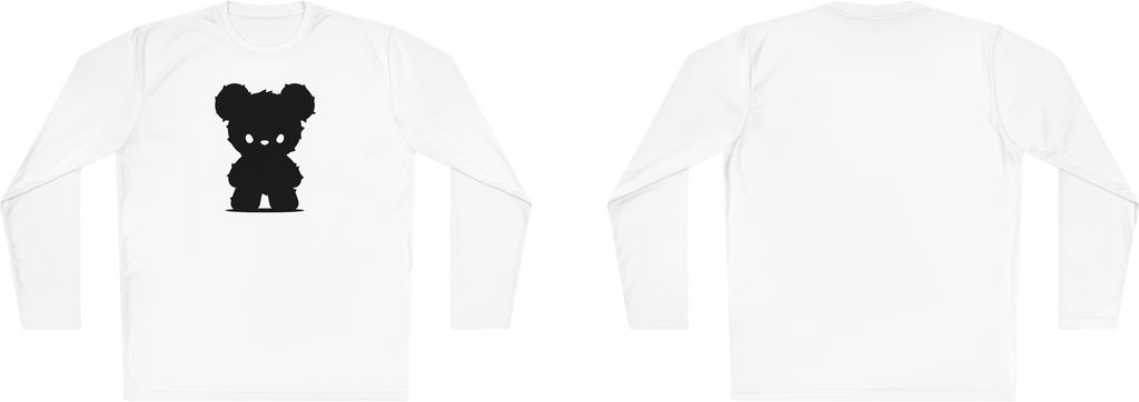 100% Cotton Long Sleeve Tee | Minimalism-Bear-001