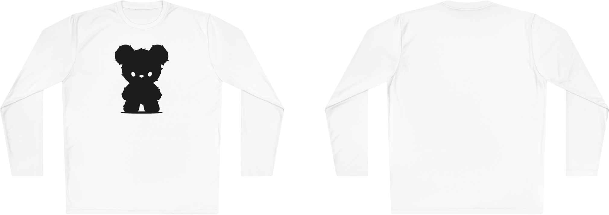 100%纯棉长袖T恤 | Minimalism-Bear-001 