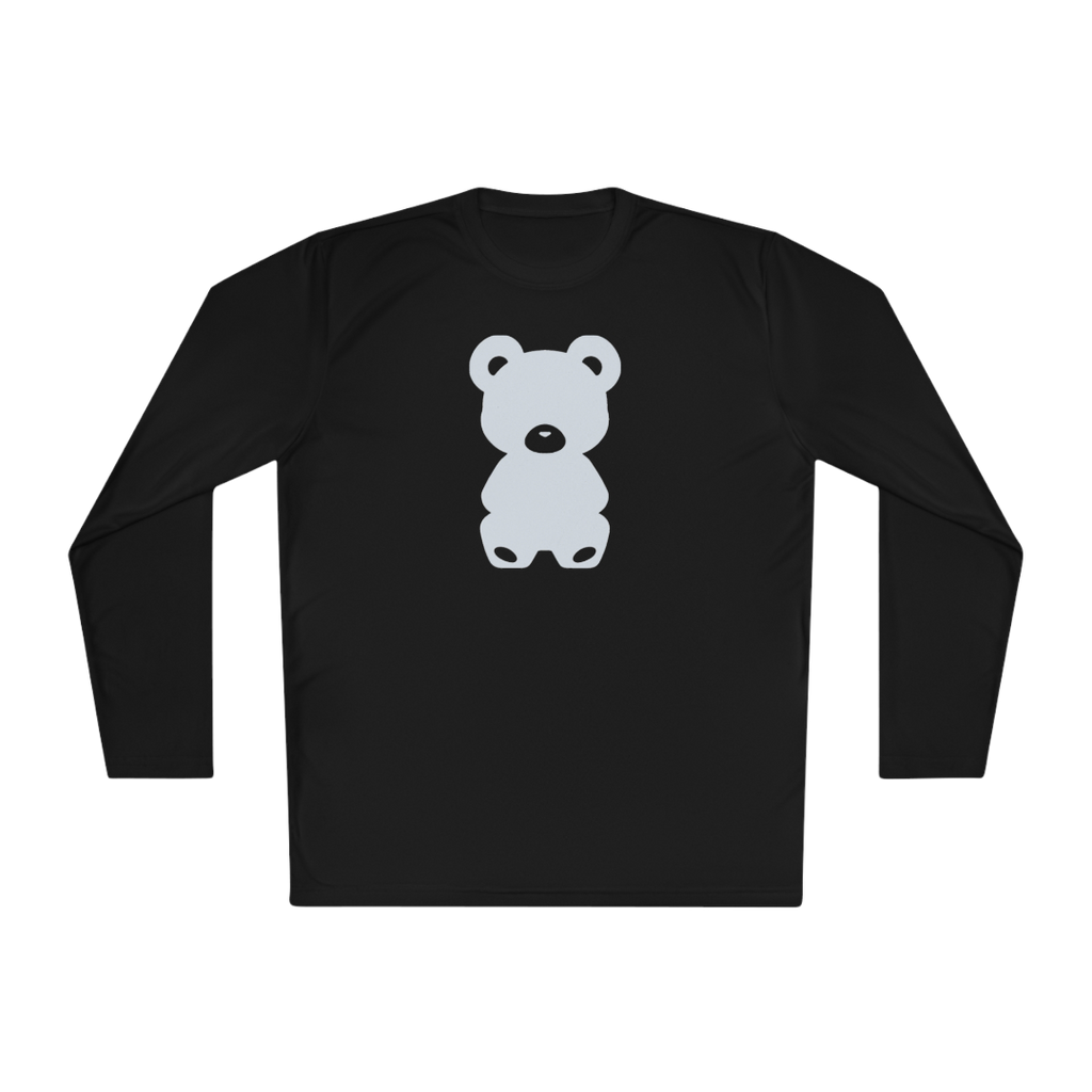 100% Cotton Long Sleeve Tee | Minimalism-Bear-002