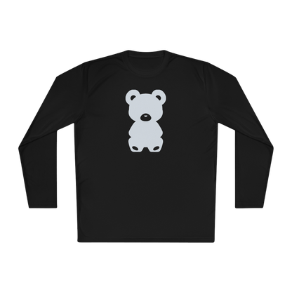 100% Cotton Long Sleeve Tee | Minimalism-Bear-002