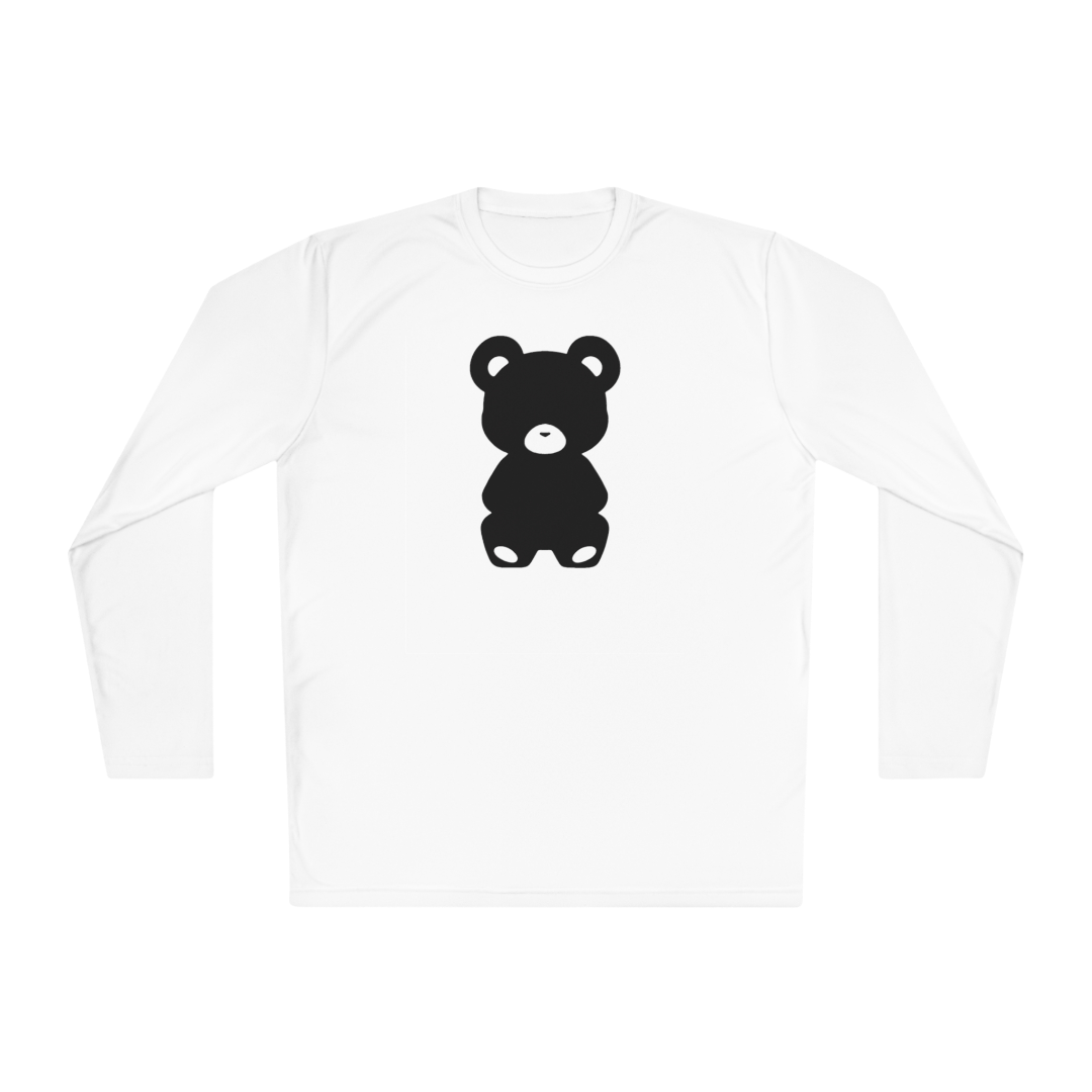 100% Cotton Long Sleeve Tee | Minimalism-Bear-002