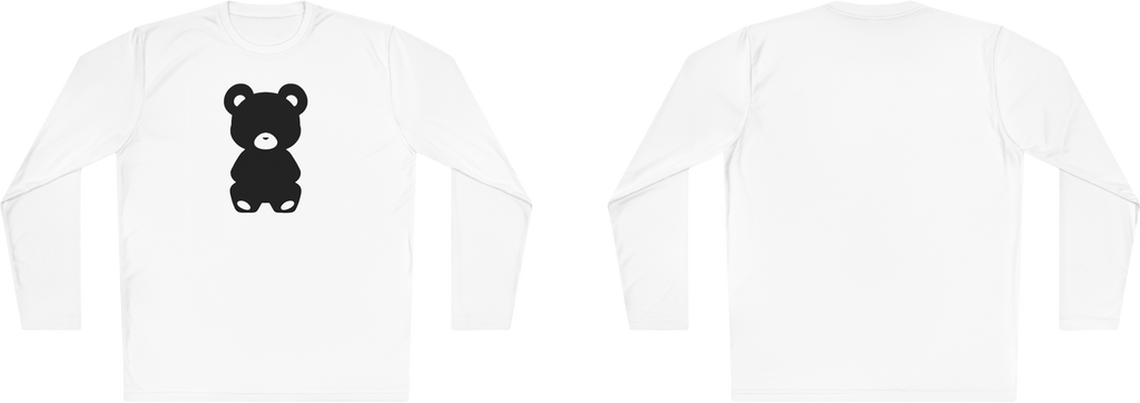 100% Cotton Long Sleeve Tee | Minimalism-Bear-002