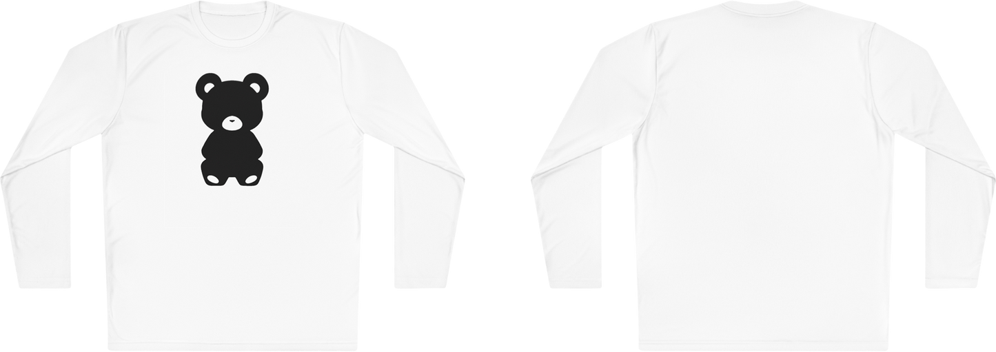 100% Cotton Long Sleeve Tee | Minimalism-Bear-002